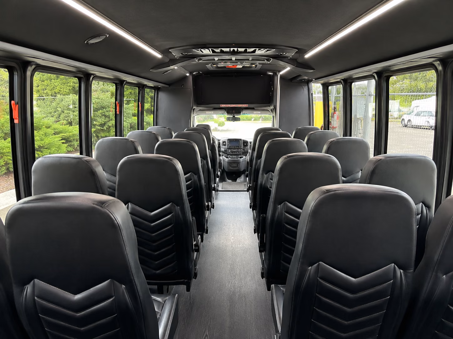 bend government military transportation onboard seating
