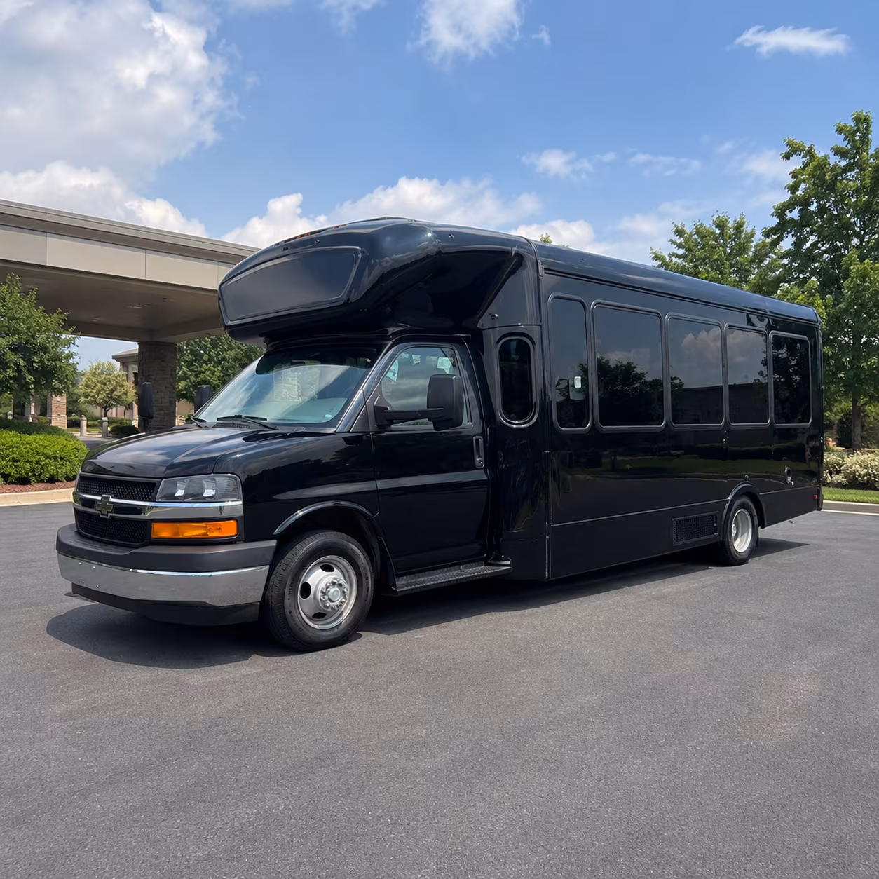 bend holiday party bus rental