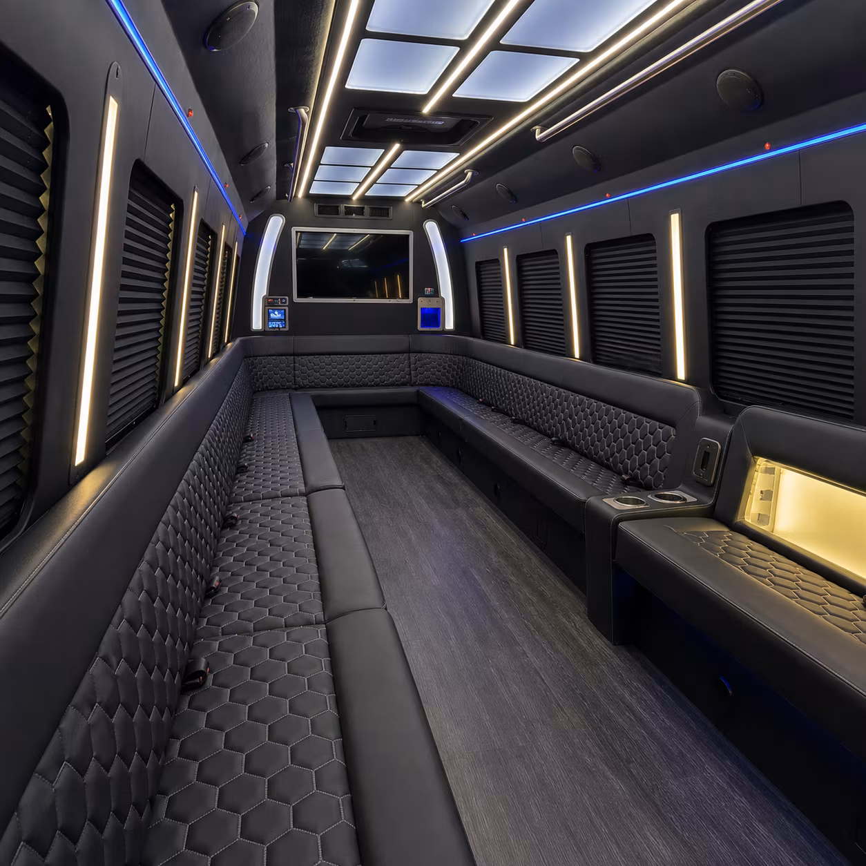 bend party bus rentals inside