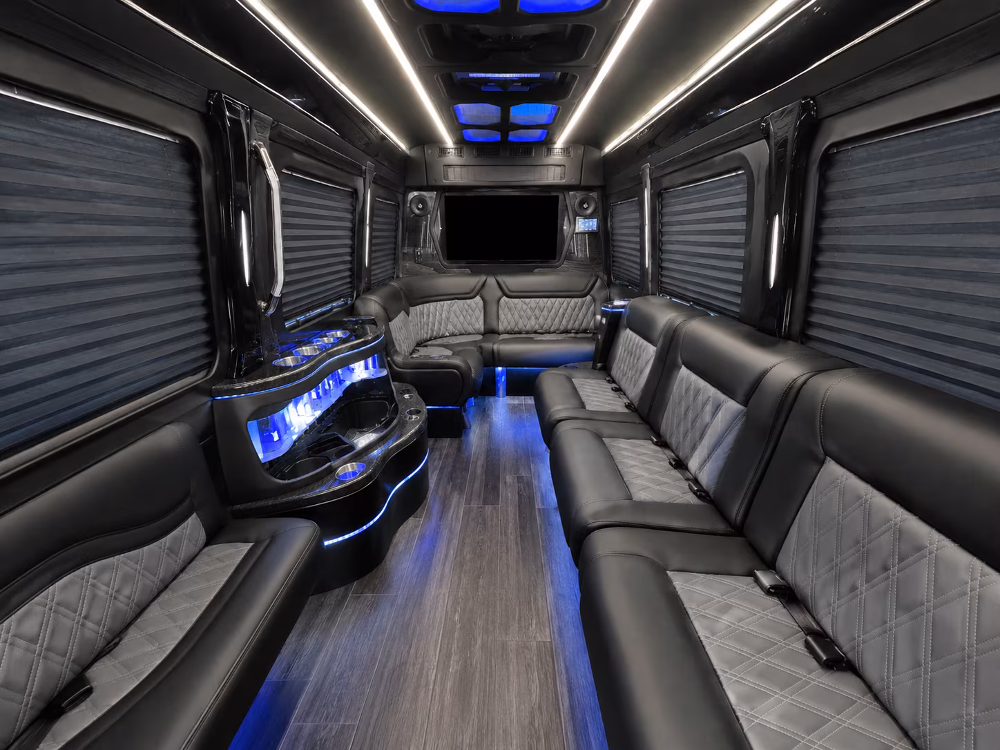 bend sprinter limousine interior