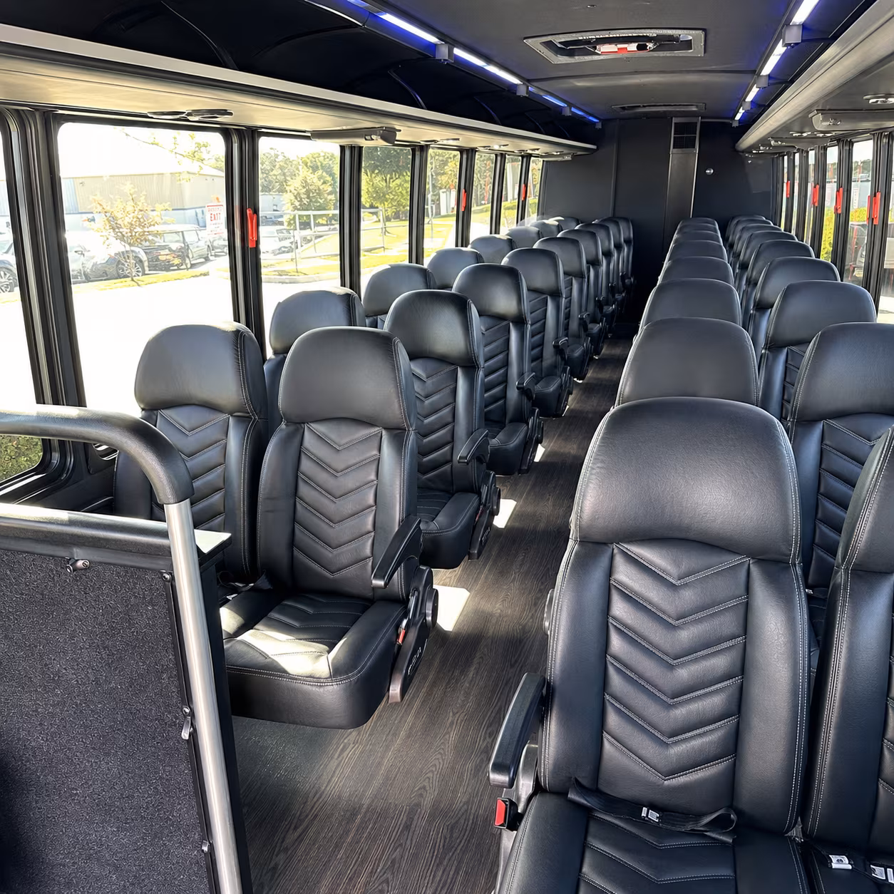 can i book a one way a round trip or a multi day package for a bus rental in bend