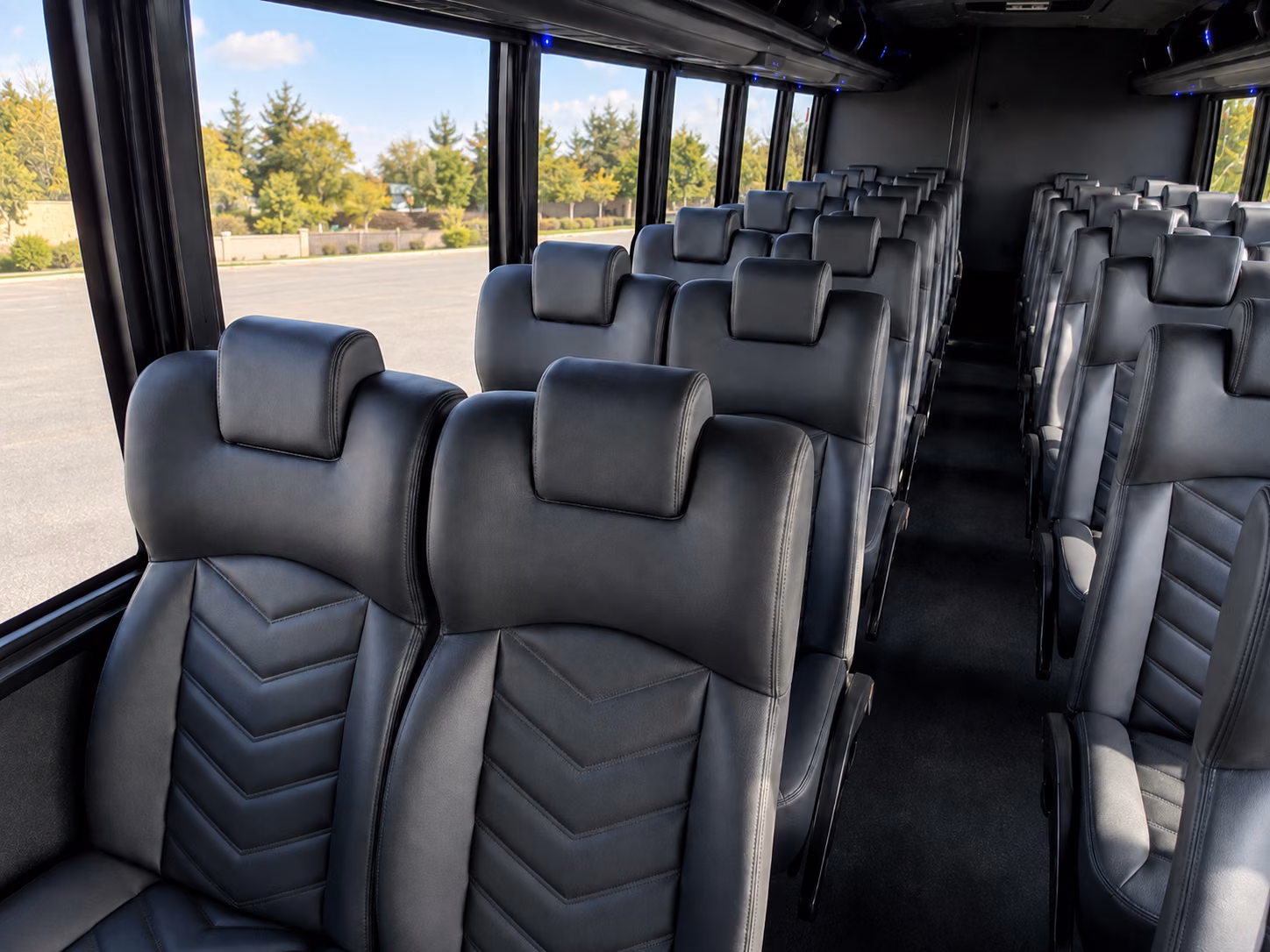 charter buses for bend vineyard and resort wedding weekends