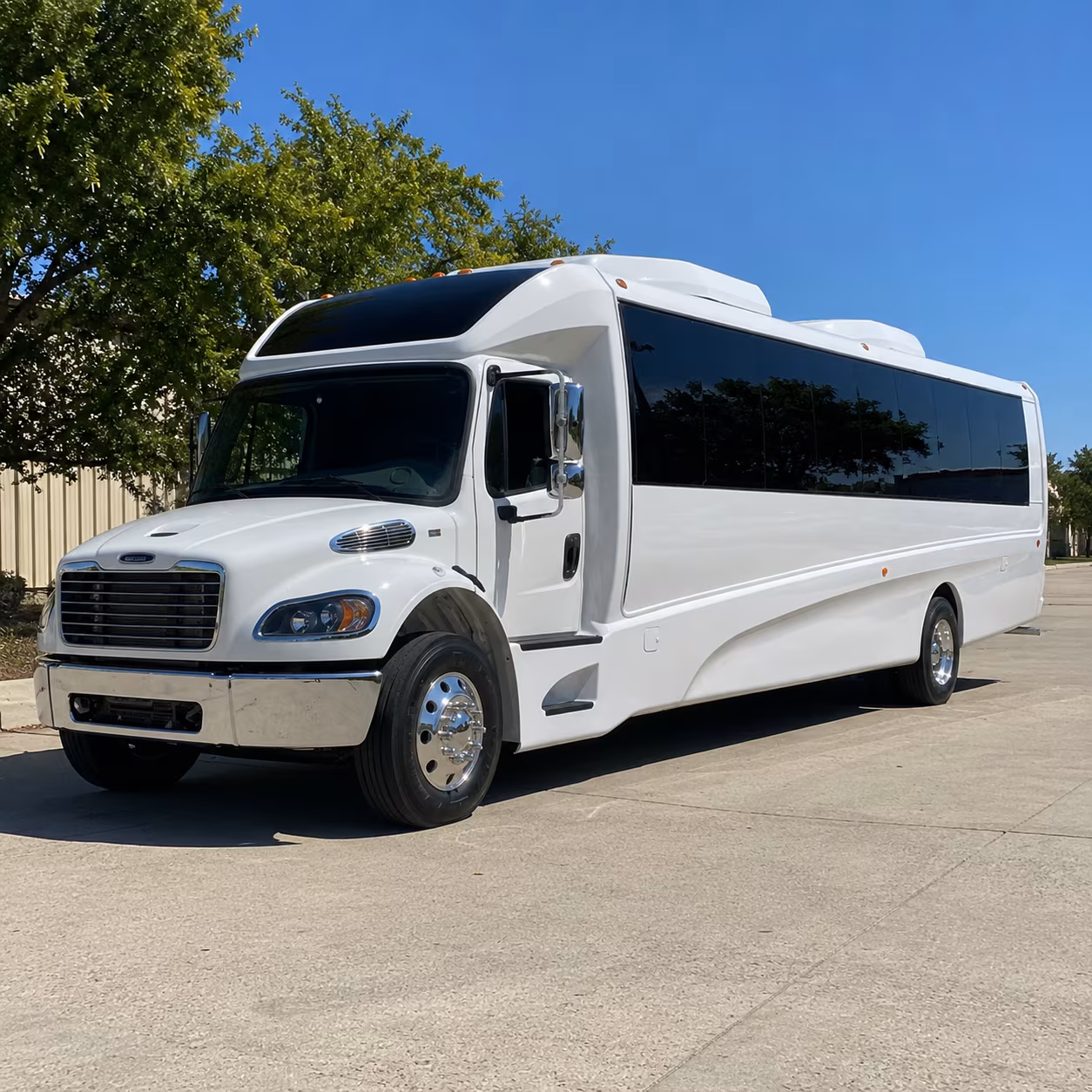 shuttle buses for weekly worship services in bend